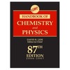 Lide D.  CRC Handbook of Chemistry and Physics, 87th Edition