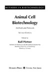 Portner R. — Animal Cell Biotechnology: Methods and Protocols