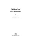 Ortiz E., Andreasen J.  CliffsTestPrep CSET: Mathematics