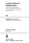 van Lint J.H.  Coding Theory (Lecture Notes in Mathematics 201)