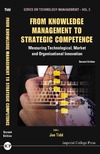 Tidd J.  From Knowledge Management to Strategic Competence: Measuring Technological, Market And Organisational Innovation (Series on Technology Management)
