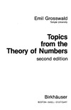 E. Grosswald  Topics  from the  Theory of Numbers