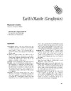 Jeanloz R.  Solid earth geophysics 783-799 Earth's Mantle (Geophysics)