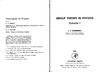 Cornwell J.  Group Theory in Physics, Vol. 1 (Techniques of Physics Series)
