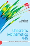 Ryan J., Williams J.  Children's Mathematics 4-15: Learning from Errors and Misconceptions