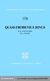 Nicholson W., Yousif M.  Quasi-Frobenius Rings (Cambridge Tracts in Mathematics)