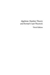 I. Stewart  Algebraic Number Theory  and Fermafs Last Theorem