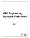 0 — PTC Engineering Mathcad Worksheets