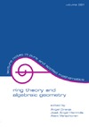 Graja A.  Ring Theory and Algebraic Geometry: Proceedings of the Fifth International Conference