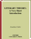 Culler J.  Literary Theory: A Very Short Introduction