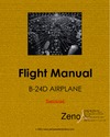 Flight manual B-24D airplane