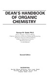 Gokel G.  Dean's Handbook of Organic Chemistry