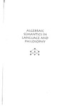 Link G.  Algebraic Semantics in Language and Philosophy (Center for the Study of Language and Information - Lecture Notes)