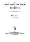Durr K.  Propositional logic of Boethius