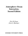 Kraus E., Businger J.  Atmosphere-Ocean Interaction (Oxford Monographs on Geology and Geophysics)