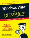 Harvey G.  Windows Vista For Dummies Quick Reference (For Dummies (Computer/Tech))