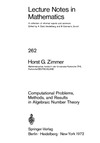 Zimmer H.  Computational Problems, Methods and Results in Algebraic Number Theory