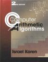 Koren I.  Computer Arithmetic Algorithms