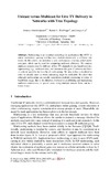 Osipov E., Kassler A., Bohnert T.  Wired Wireless Internet Communications: 8th International Conference, WWIC 2010, Lulea, Sweden, June 1-3, 2010. Proceedings (Lecture Notes in Computer ... Networks and Telecommunications)