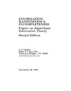 Chaitin G.  Information, Randomness and Incompleteness: Papers on Algorithmic Information Theory (Series in Computer Science, Vol 8)