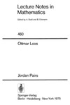 Loops O., Dold A., Eckmann B.  Lecture Notes in Mathematics (460). Jordan Pairs