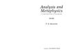 Strawson P.  Analysis and Metaphysics: An Introduction to Philosophy