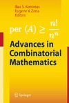 Kotsireas I., Zima E.  Advances in combinatorial mathematics: Proceedings of the Waterloo workshop in computer algebra 2008