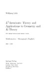 Luck W.  L2-invariants: Theory and applications to geometry and K-theory