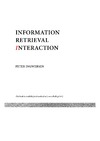 Ingwersen P.  Information Retrieval Interaction