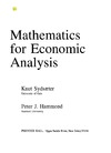 Sydsaeter K., Hammond P.  Mathematics for Economic Analysis