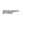 Hrbacek K., Jech T.  Introduction to Set Theory, Third Edition, Revised and Expanded (Pure and Applied Mathematics)