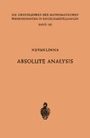 Nevanlinna F., Nevanlinna R.  Absolute Analysis