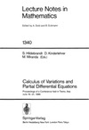 Hildebrandt S., Kinderlehrer D., Miranda M.  Calculus of Variations and Partial Differential Equations. Proc. conf. Trento, 1986