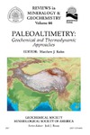 Kohn M.  Paleoaltimetry: Geochemical and Thermodynamic Approaches