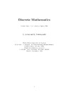 Lovasz L., Vesztergombi K.  Discrete Mathematics