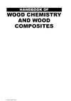 Rowell R.  Handbook of Wood Chemistry and Wood Composites
