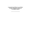 Koppen B. (ed.), Giordano M. (ed.), Butterworth J. (ed.)  Community-based Water Law and Water Resource Management Reform in Developing Countries