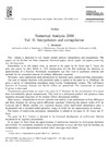 Brezinski C.  Numerical Analysis 2000 : Interpolation and Extrapolation (Journal of Computational and Applied Mathematics, Volume 122, Numbers 1-2, 1 October 2000)