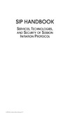 Ahson S., Ilyas M.  SIP Handbook Services Technologies and Security