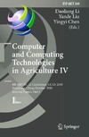 Li D., Liu Y., Chen Y.  Computer and Computing Technologies in Agriculture IV, Part I - CCTA 2010