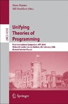 Dunne S., Stoddart B.  Unifying Theories of Programming: First International Symposium, UTP 2006, Walworth Castle, County Durham, UK, February 5-7, 2006, Revised Selected Papers ... Computer Science and General Issues)