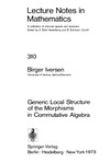Iversen B.  Generic Local Structure of the Morphisms in Commutative Algebra