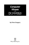 Gregory P.  Computer Viruses For Dummies