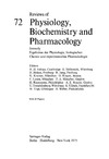 Shapovalov A.  Reviews of Physiology, Biochemistry and Pharmacology, Volume 72
