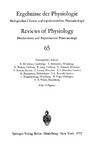 Kruhoffer P., Crone C.  Ergebnisse der Physiologie Reviews of Physiology, Volume 65
