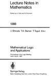 Shinoda J., Slaman T., Tugue T.  Mathematical logic and applications. Proc.meeting, Kyoto, 1987