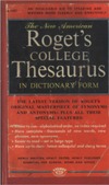 The new american Roget's college thesaurus