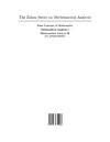 Zakon E.  Basic Concepts of Mathematics (The Zakon Series on Mathematical Analysis)