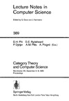 Pitt D., Rydeheard D., Dybjer P.  Category Theory and Computer Science: Manchester, UK, September 5-8, 1989. Proceedings (Lecture Notes in Computer Science)