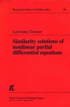 Dresner L.  Similarity solutions of nonlinear partial differential equations